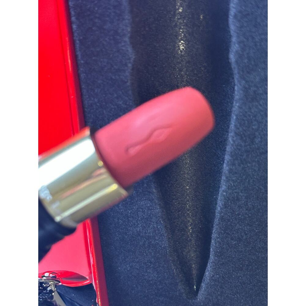 Rouge Louboutin 001M Velvet Matte Lipstick - New in Box